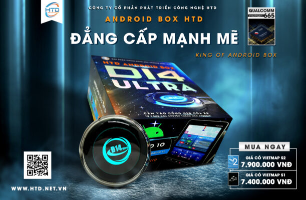 andriod box cho o to d14 ultra dac biet