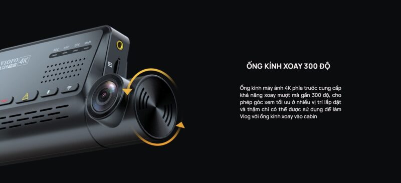 Camera hanh trinh viofo A139 Pro 3CH 6 2