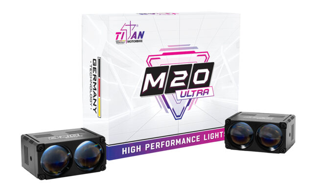 Đèn trợ sáng Titan moto M20 Ultra