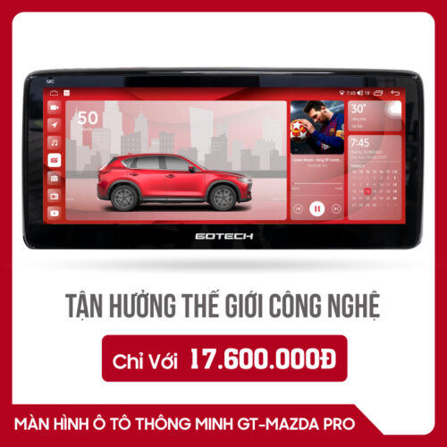 man hinh gotech gt mazda pro