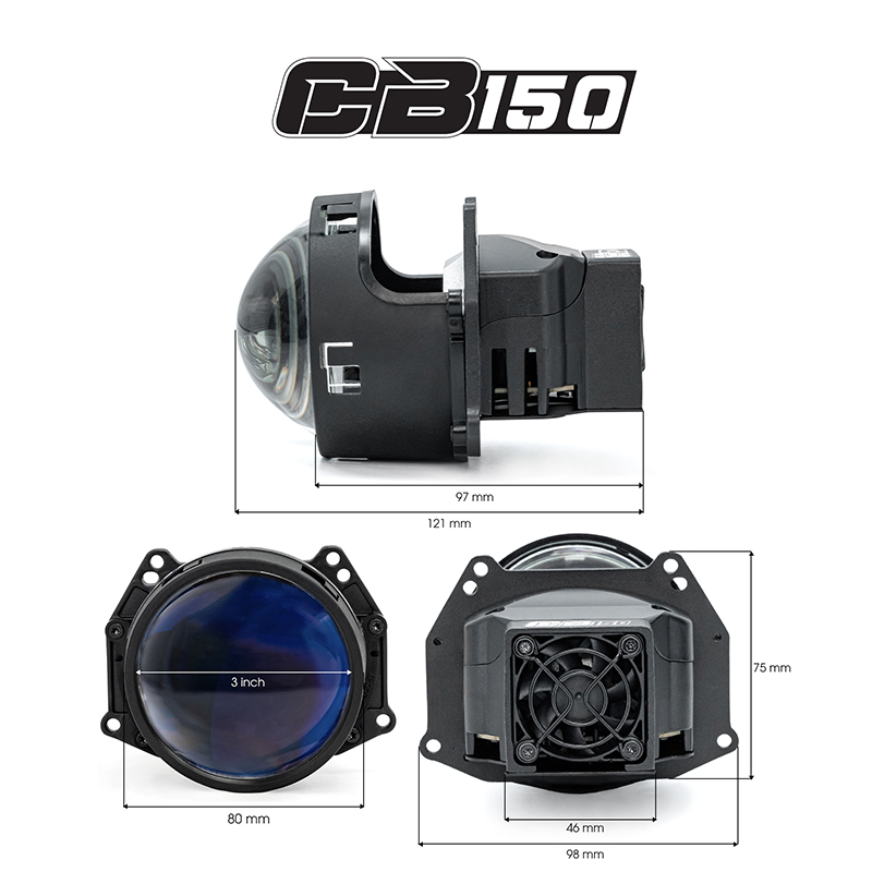 Bi Led Titan Moto CB150 kich thuoc