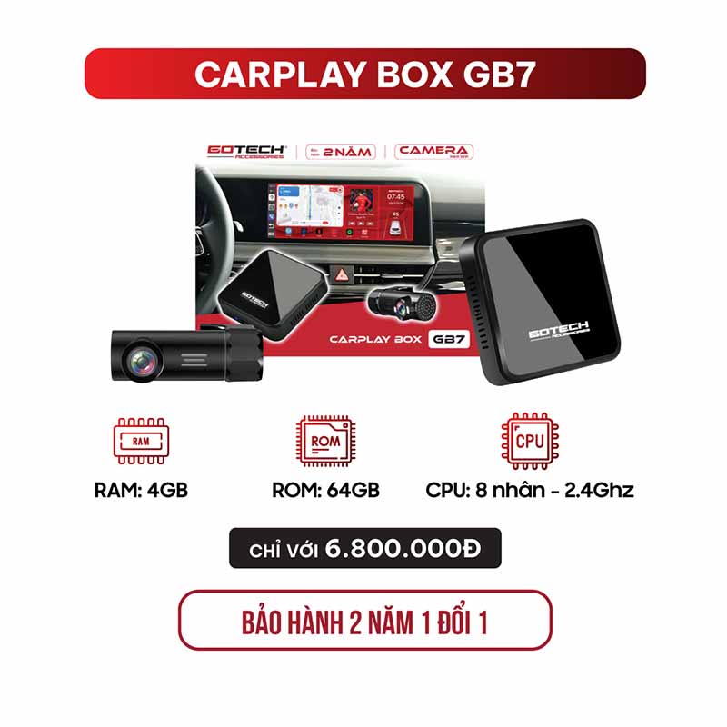 CarPlay Box Gotech GB7