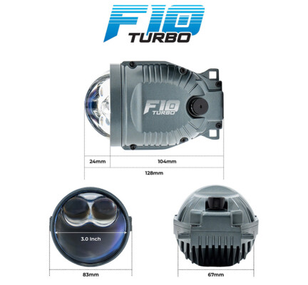 Bi gầm X-light F10 Turbo bi gam x light f10 turbo 5