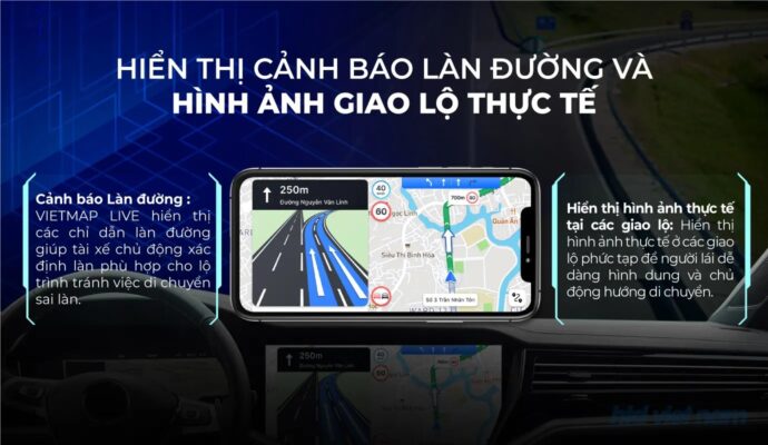 canh bao tren Vietmap Live