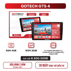 Màn hình ô tô thông minh Gotech GTS4