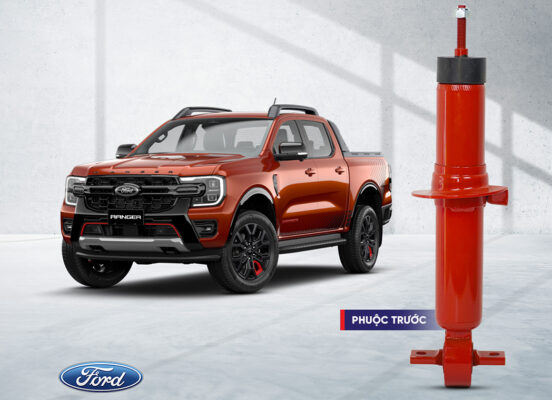 Phuộc Giảm Xóc Trước PNK Cho Ford Ranger 2022-2024