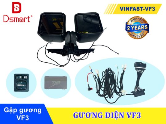 Gương Gập Điện tự động cho VF3