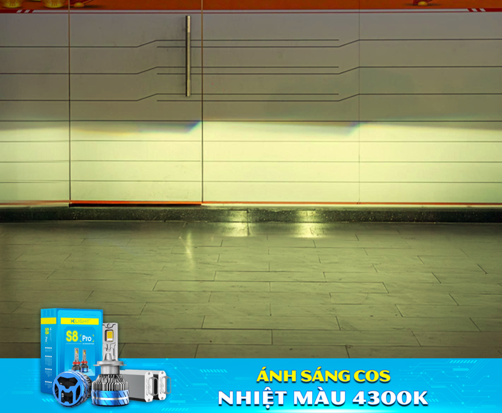bong led naoevo s8 pro 4300k 5