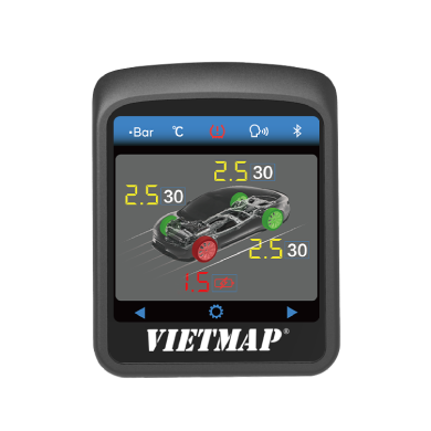 2T Việt Nam Auto - Camera 360 dct, màn hình android, độ đèn xe ô tô, dán phim cách nhiệt, phụ kiện đồ chơi xe hơi Alternative view of Bộ cảm biến áp suất lốp VIETMAP TW50