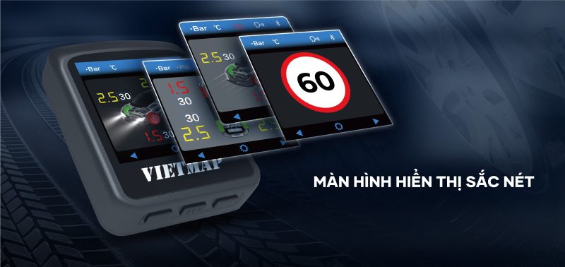 Bộ cảm biến áp suất lốp VIETMAP TW50 bo cam bien ap suat lop vietmap tw50 3