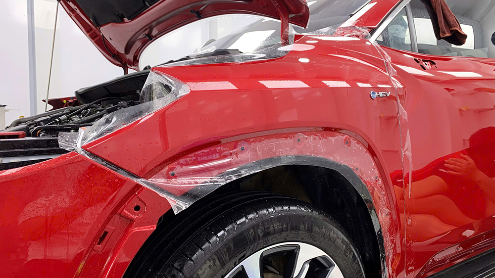 Dán Phim PPF Cho Toyota Corolla Cross Với AX Film K Series – Bảo Vệ Sơn Xe Chuẩn Chất Cao Cấp dan phim ppf cho toyota corolla cross 10