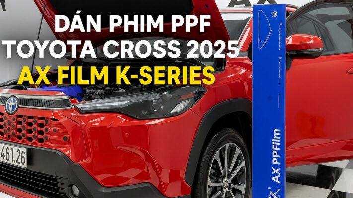 Dán Phim PPF Cho Toyota Corolla Cross Với AX Film