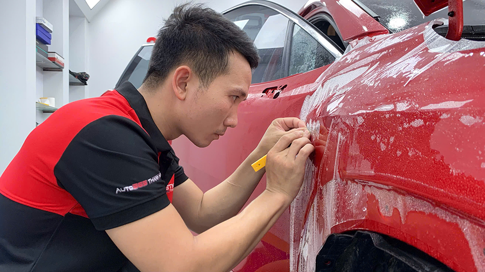 Dán Phim PPF Cho Toyota Corolla Cross Với AX Film K Series – Bảo Vệ Sơn Xe Chuẩn Chất Cao Cấp dan phim ppf cho toyota corolla cross 8