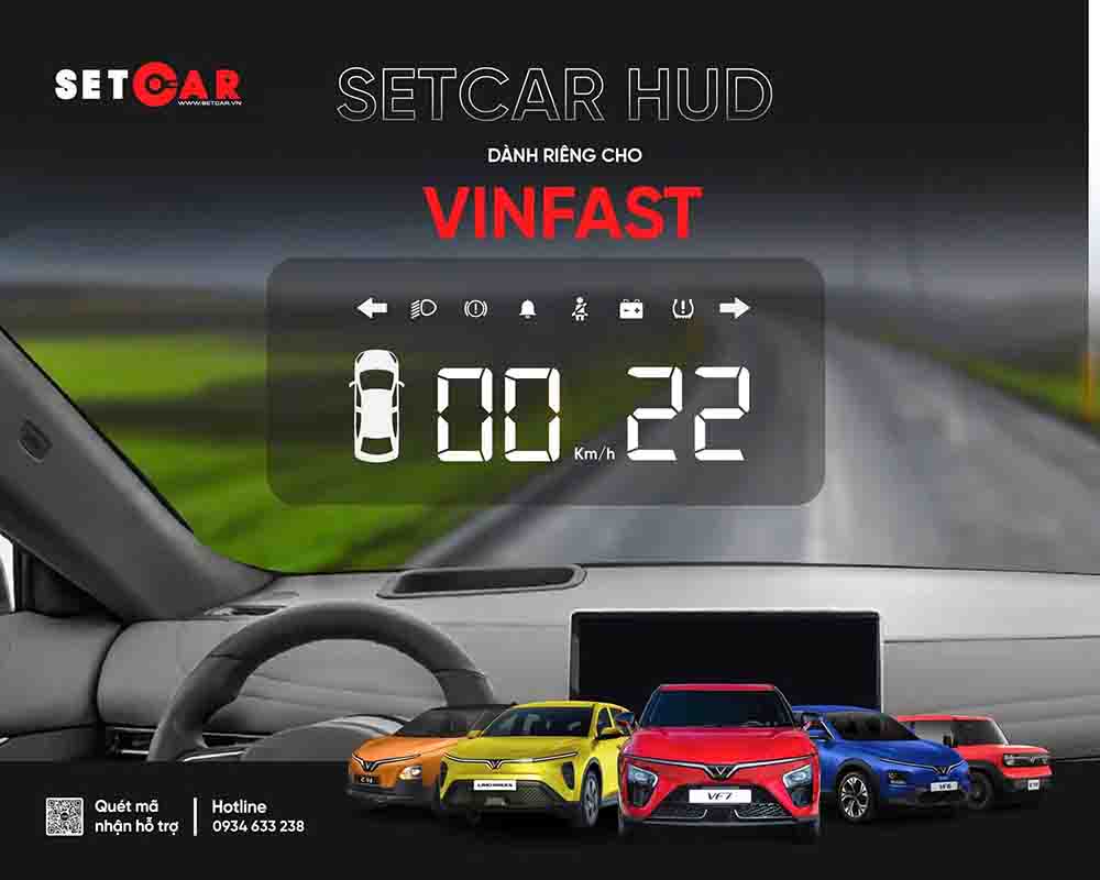 man hinh hud cho vinfast limo green