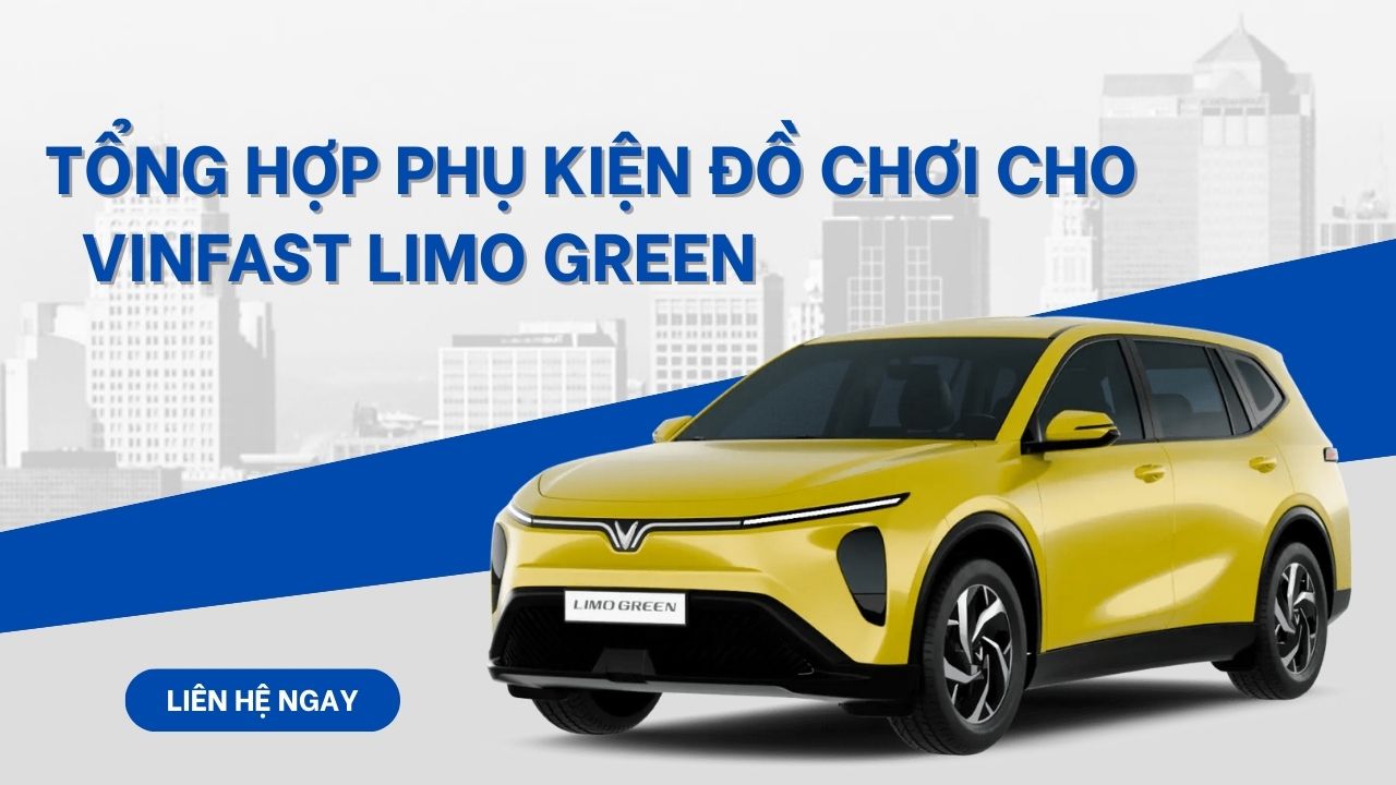 Top 15 Phụ Kiện Đồ Chơi Cho VinFast Limo Green
