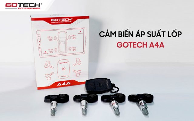 Cảm biến áp suất lốp Gotech A4A – Giải pháp an toàn và hiện đại cho xe ô tô