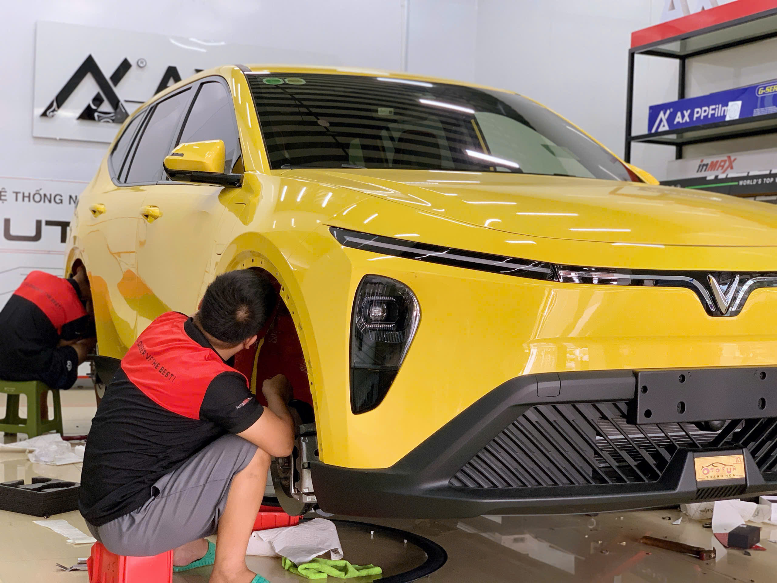 Cách Âm Chống Ồn Cho VinFast Limo Green