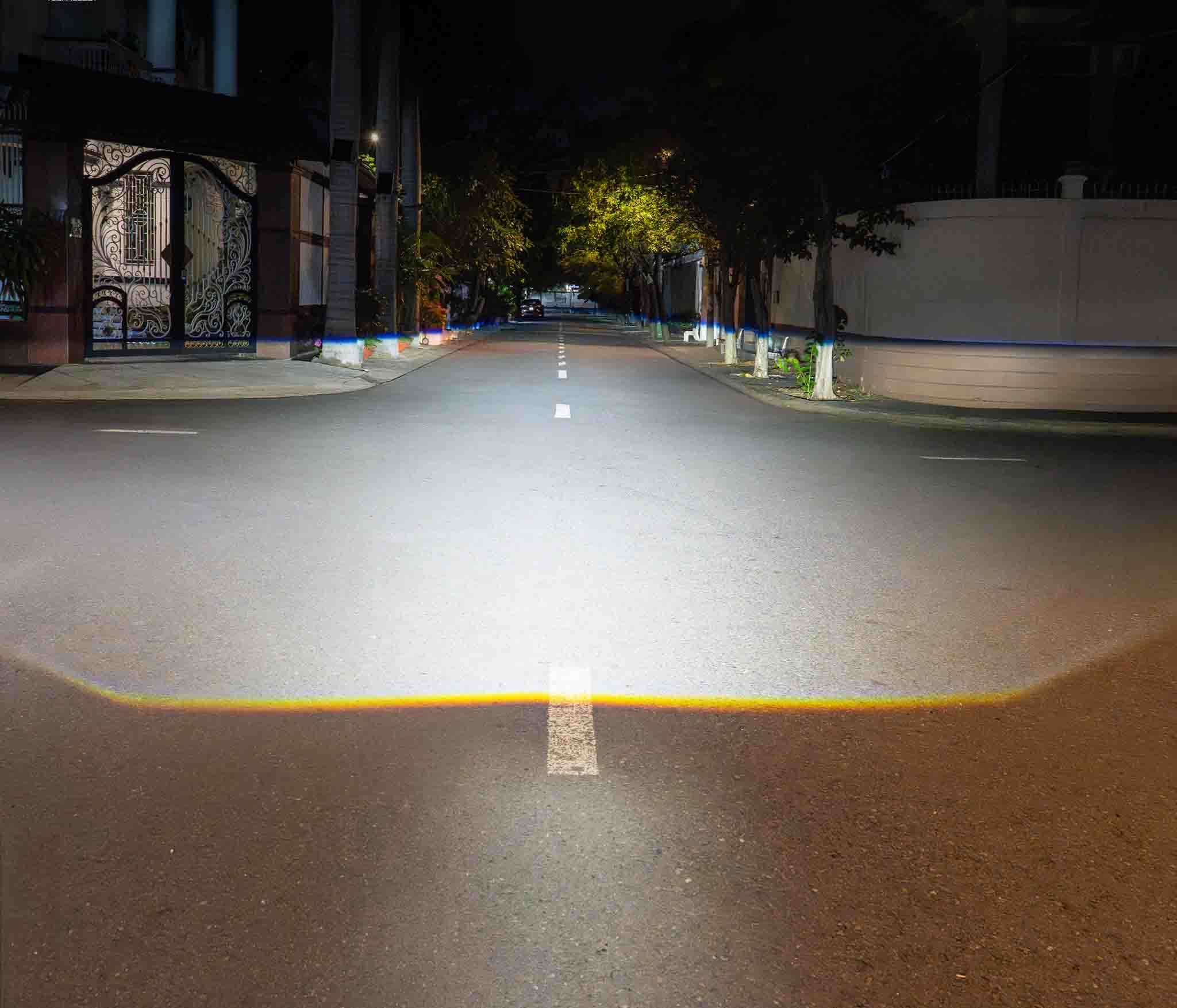 bi led titan moto f200 storm cos