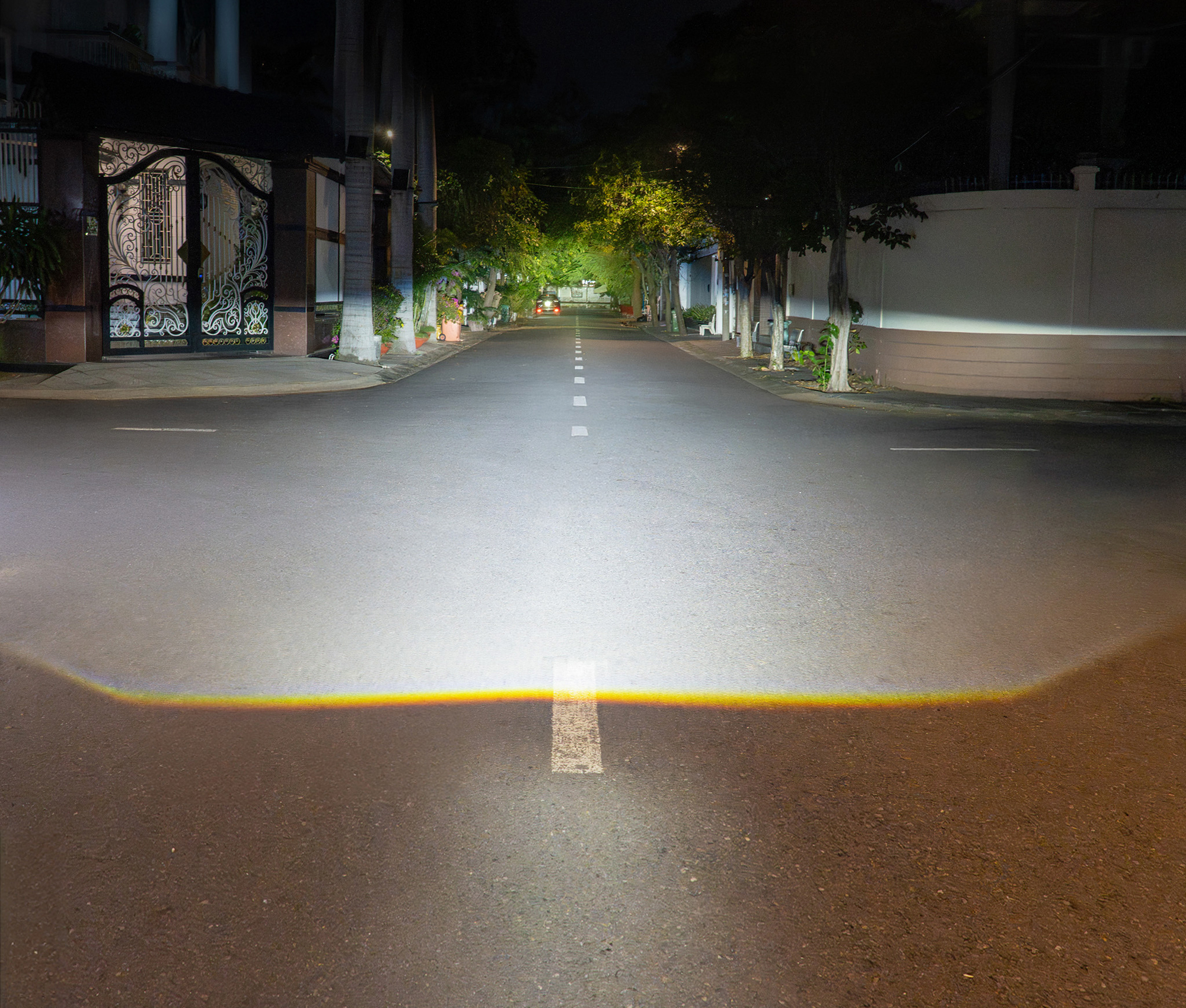 bi led titan moto f200 storm pha