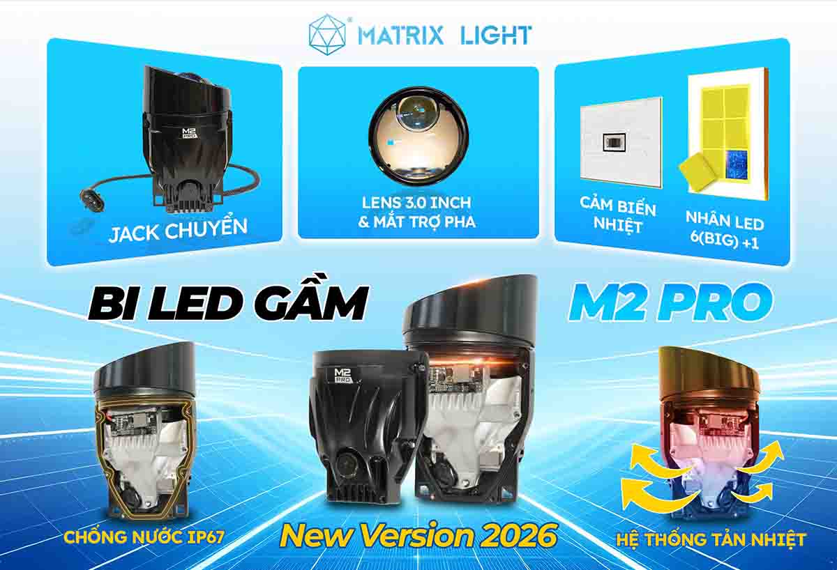 Bi gầm Matrix M2 Pro New 2026