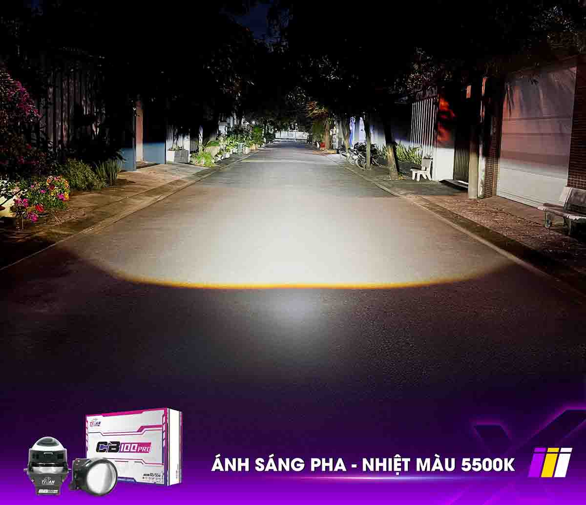 bi led titan moto cb100 pro 4