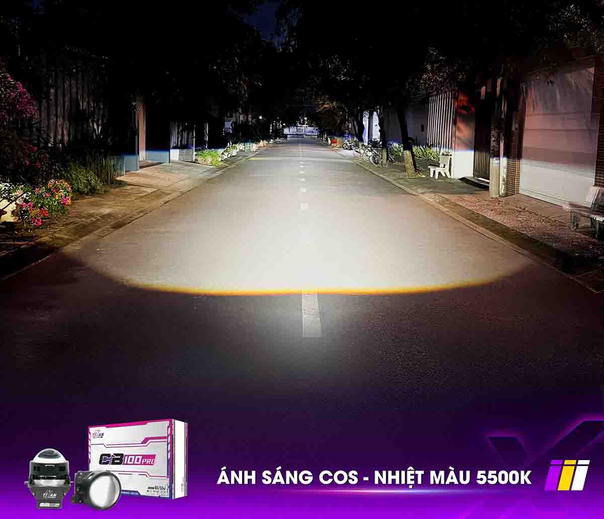 bi led titan moto cb100 pro 5