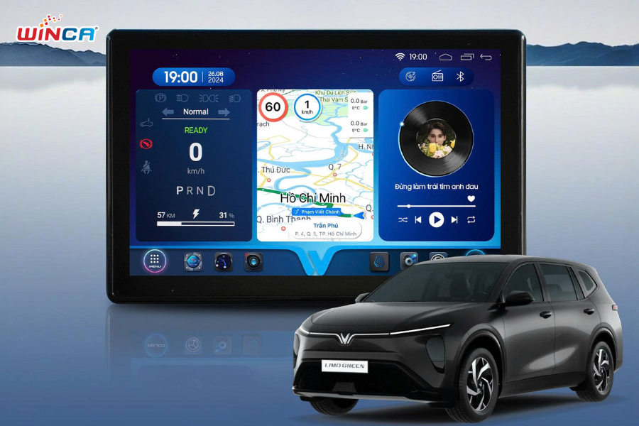 Bộ chuyển đổi SID S170+PRO 360 cho VinFast Limo Green