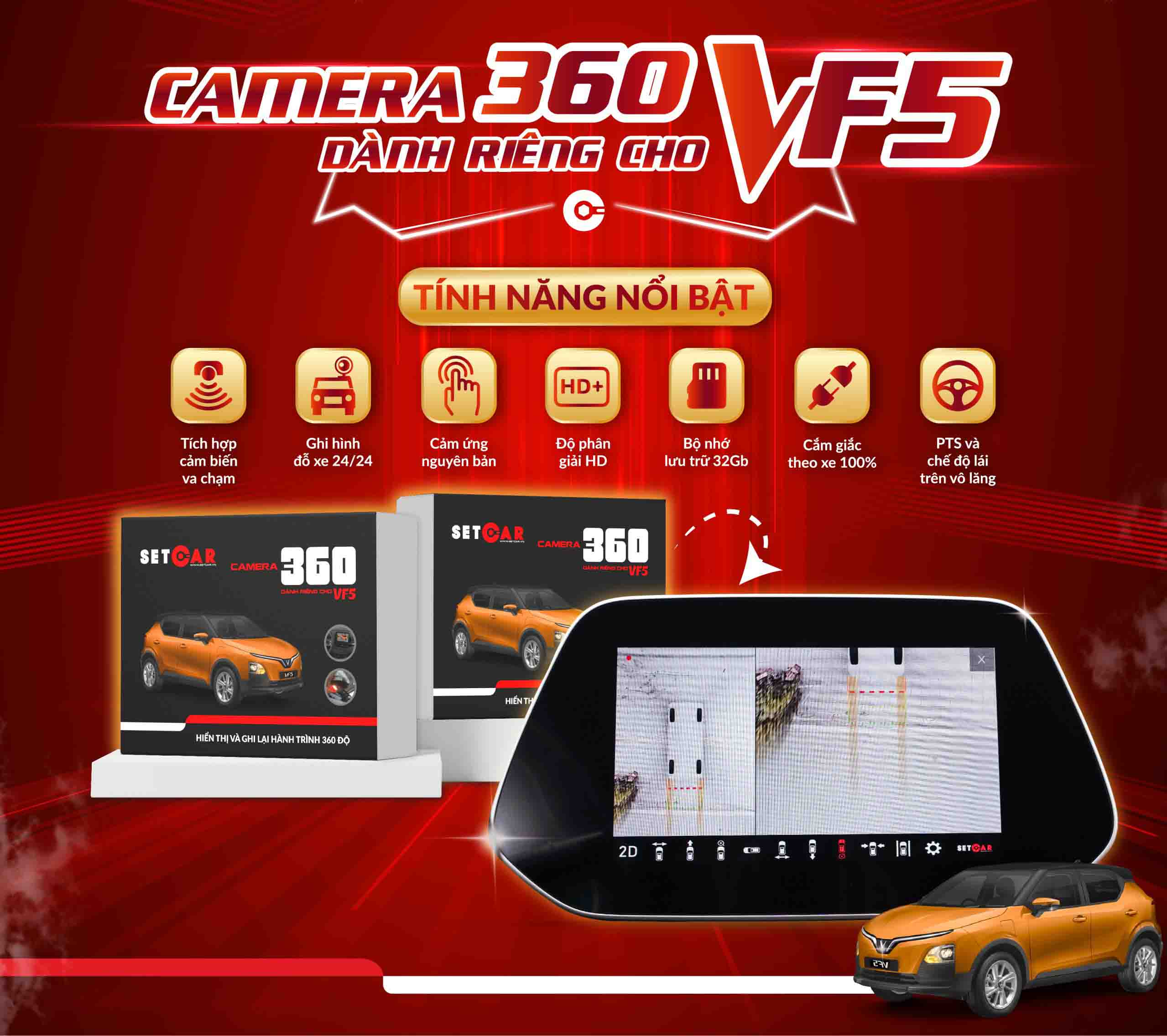 Camera Nexus 360 Cho VinFast VF5 – Giải Pháp Toàn Diện Cho Tầm Nhìn Toàn Cảnh Camera Nexus 360 Cho VinFast VF5