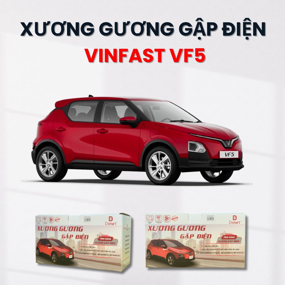 Xương Gương Gập Điện Vinfast VF5