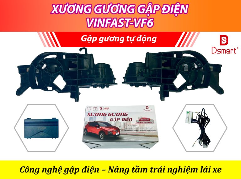 Xương gương gập điện VinFast VF6 – Nâng tầm tiện nghi, khẳng định phong cách hiện đại Xương gương gập điện VinFast VF6