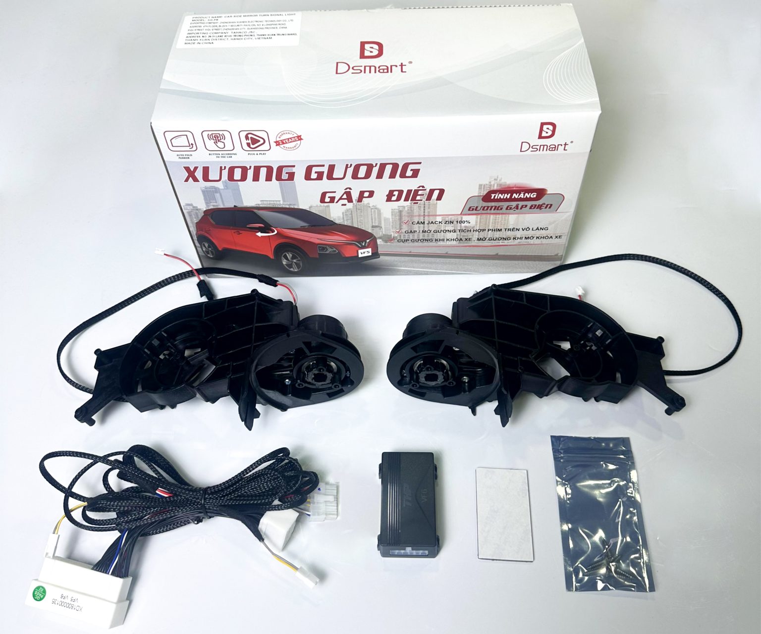 Xương gương gập điện VinFast VF6 – Nâng tầm tiện nghi, khẳng định phong cách hiện đại xuong guong gap dien vinfast vf6 2