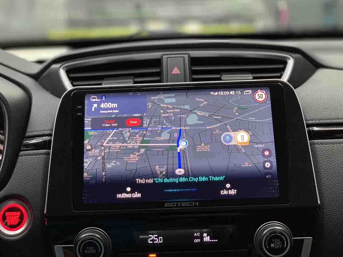 man hinh android gotech gt 2k 360 cho honda crv 3