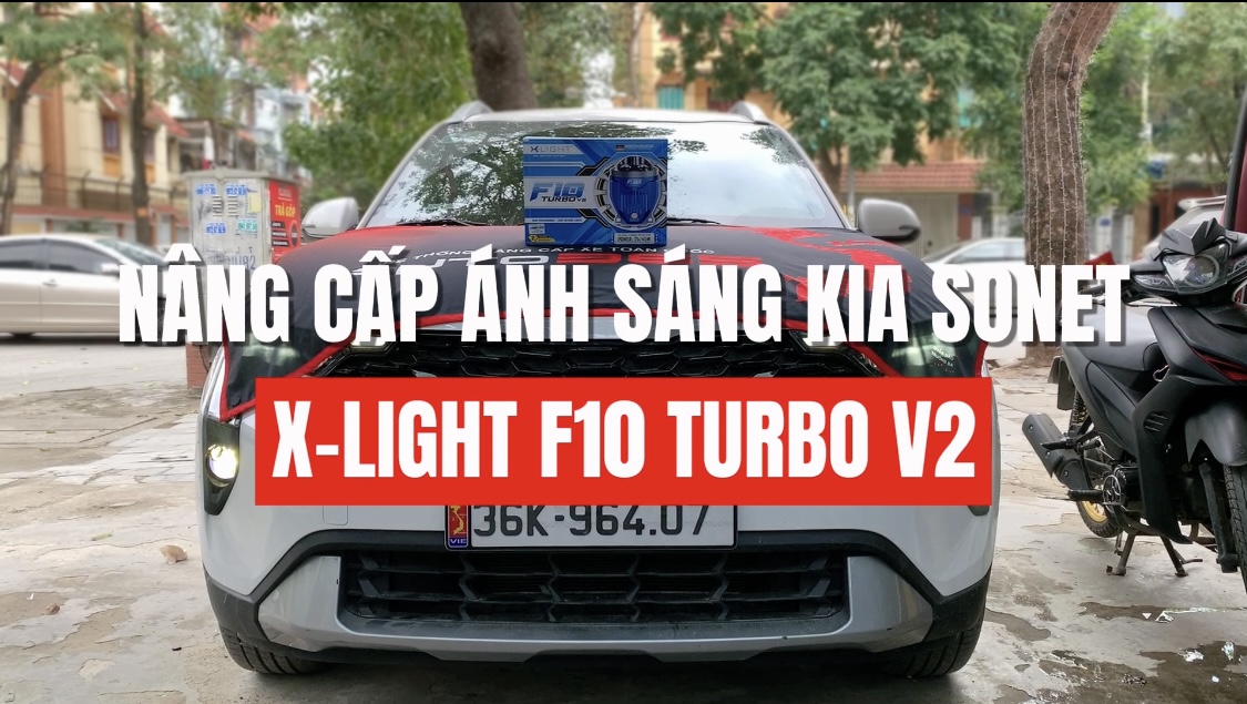 nang cap anh sang cho kia sonet 2024 voi bi gam f10 turbo v2 9