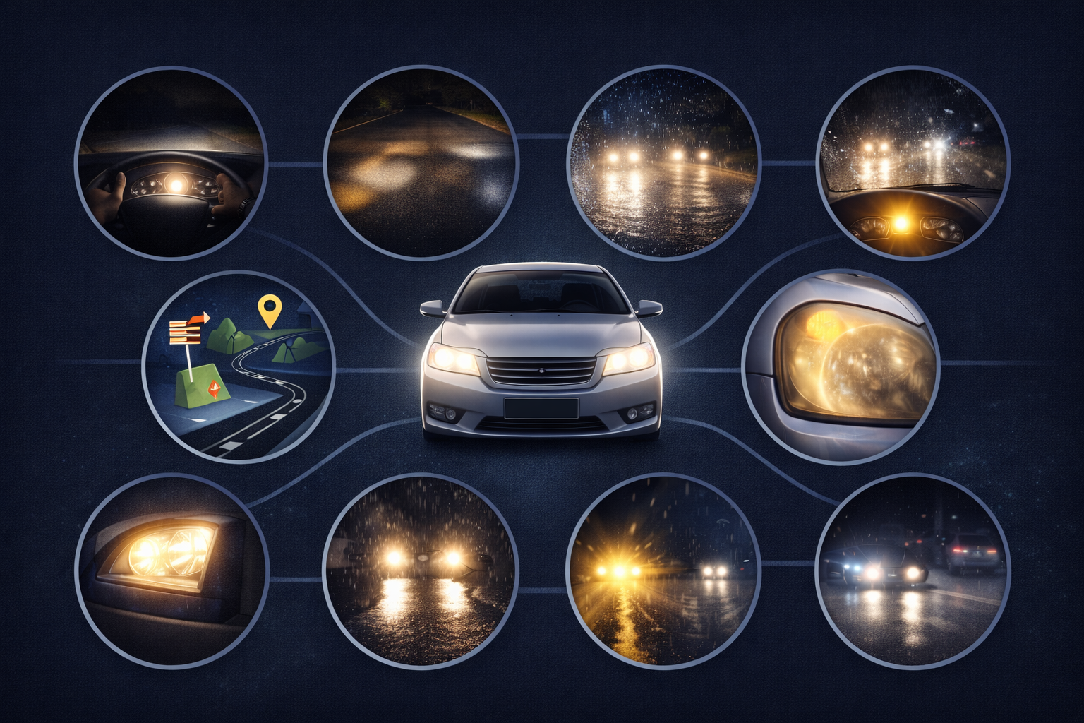 8 Dấu Hiệu Cho Thấy Bạn Cần Nâng Cấp Đèn Chiếu Sáng Ô Tô