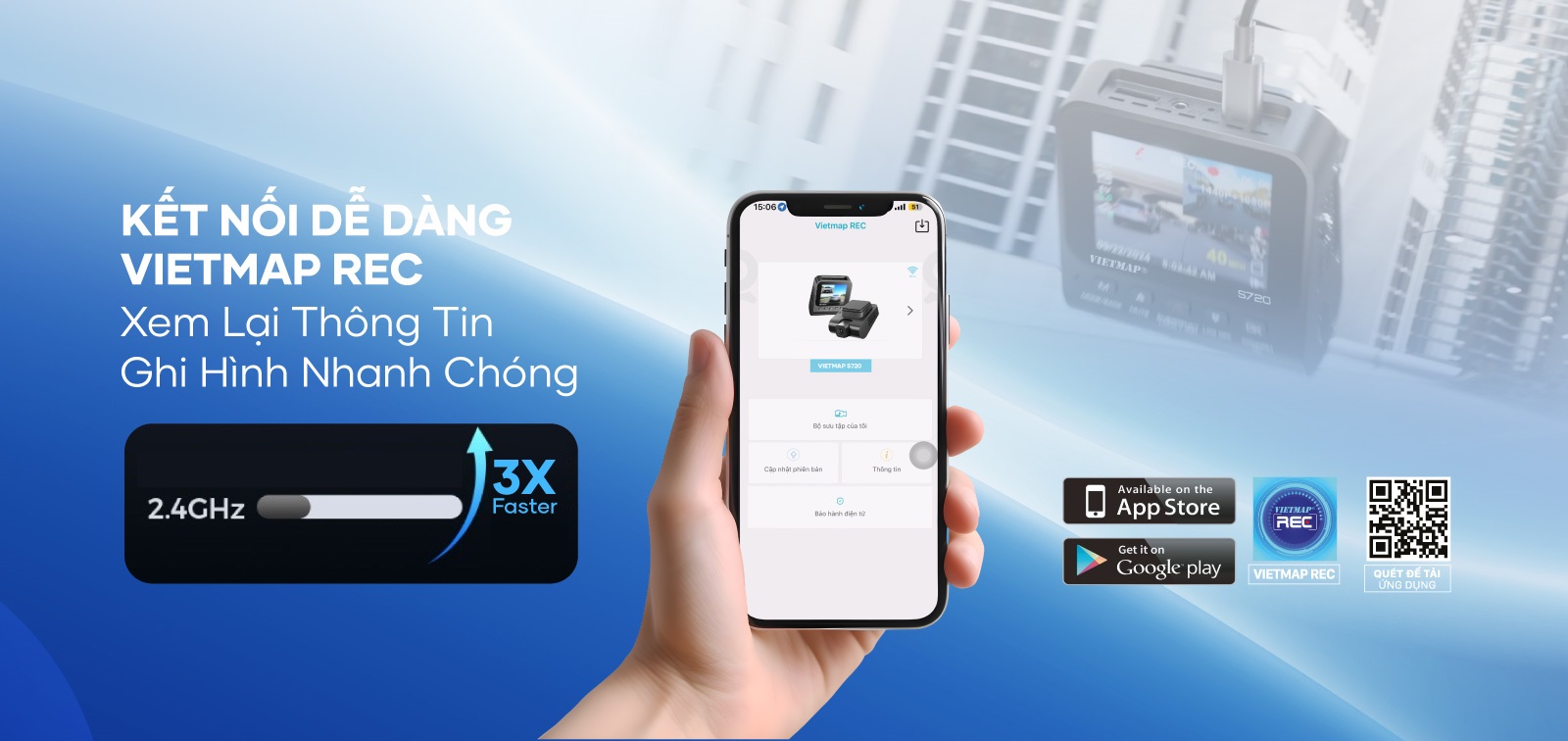 Camera Hành Trình Vietmap S720 – Gương Thông Minh 2 Camera, Lái Xe An Toàn Hơn Mỗi Ngày camera hanh trinh vietmap s720 5