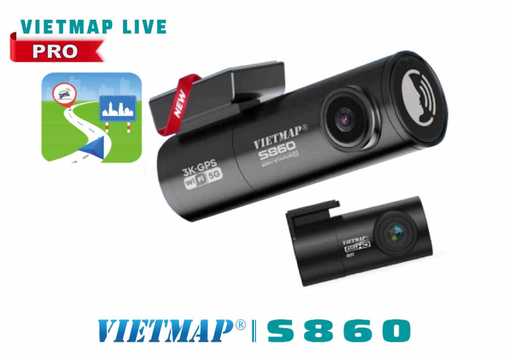Camera Hành Trình Vietmap S860 Camera Hành Trình Vietmap S860