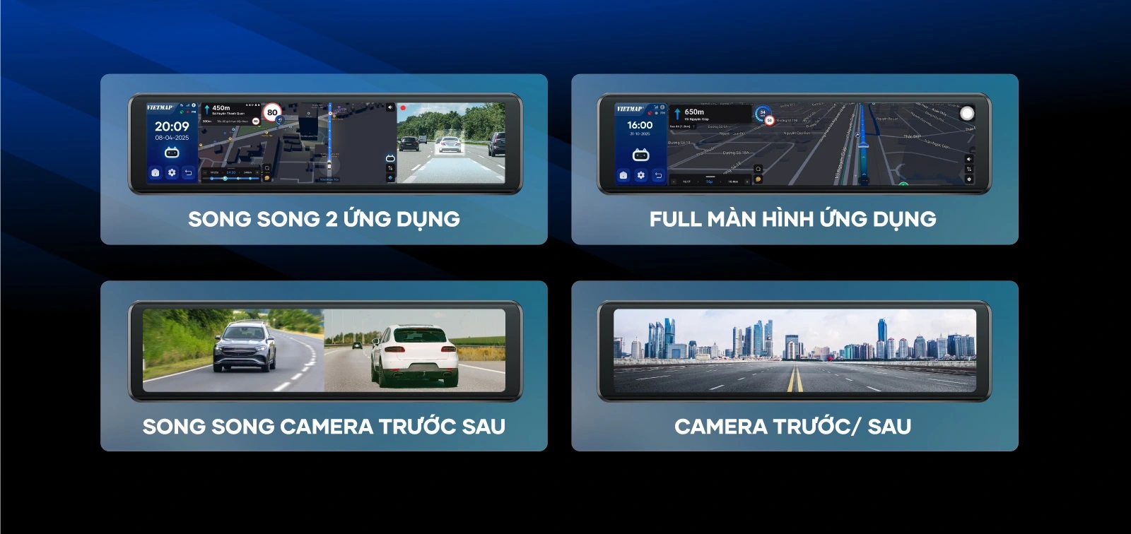 Camera Hành Trình Vietmap V740 – Ghi Hình Sắc Nét, Cảnh Báo Giao Thông Chính Xác Camera Hành Trình Vietmap V740