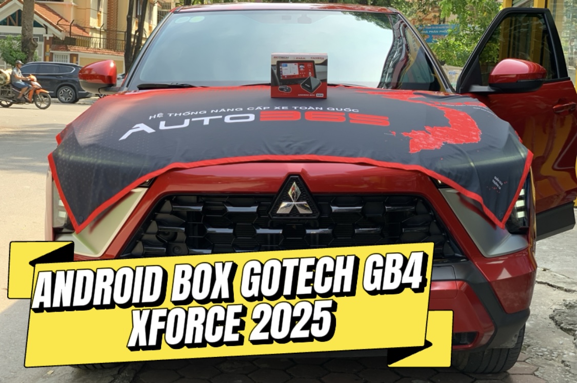 lap android box gotech gb4 cho xforce 2025