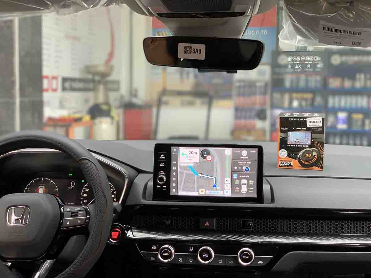 Lắp Android Box HTD D15 Ultra Cho CRV 2025