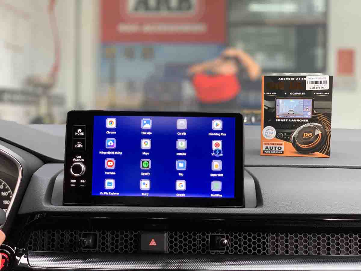 lap android box htd d15 ultra cho crv 2025 7