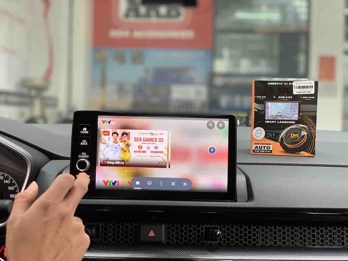 lap android box htd d15 ultra cho crv 2025 9