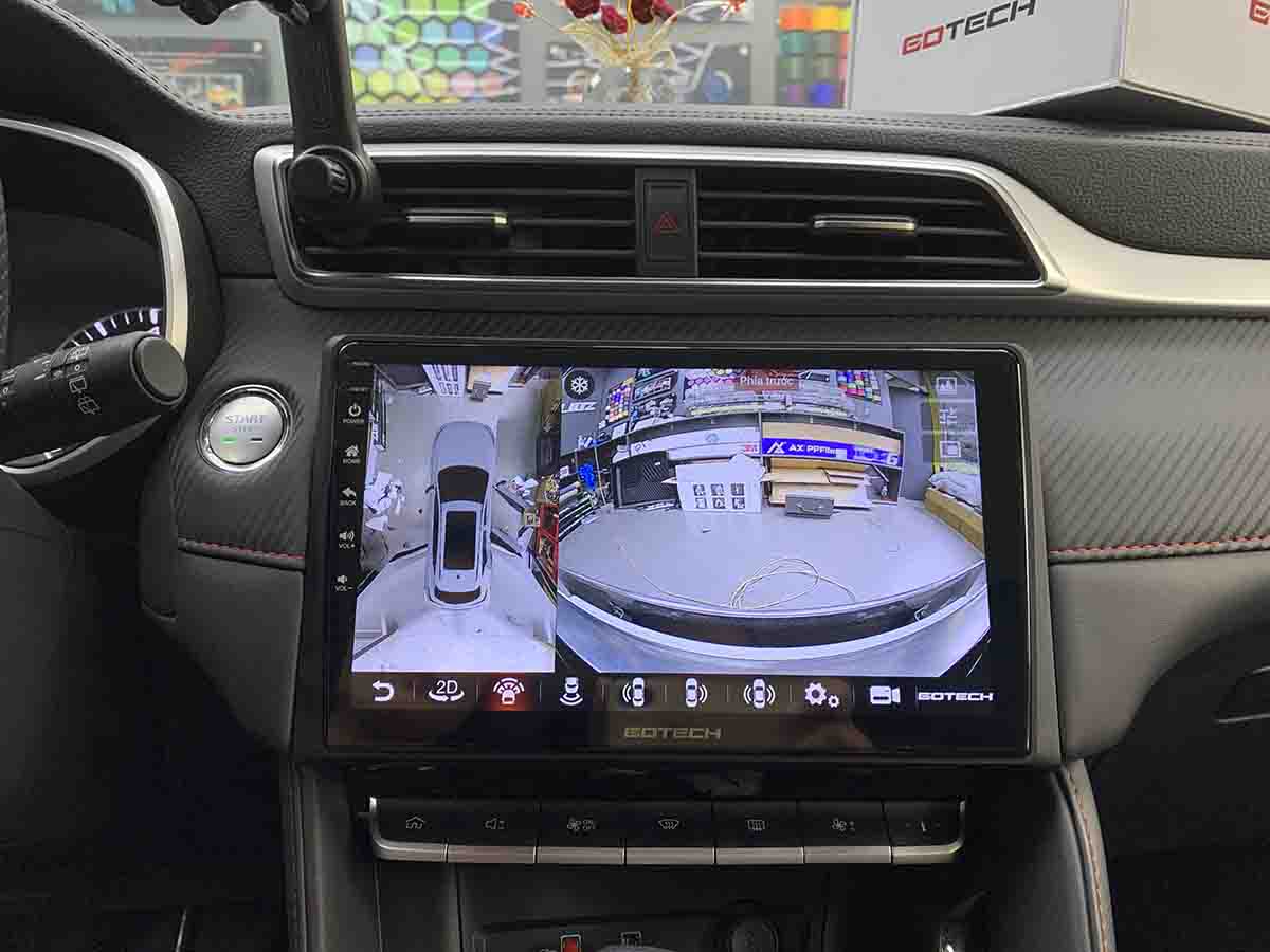 nang cap man hinh lien camera 360 gotech g360 cho mg zs 8