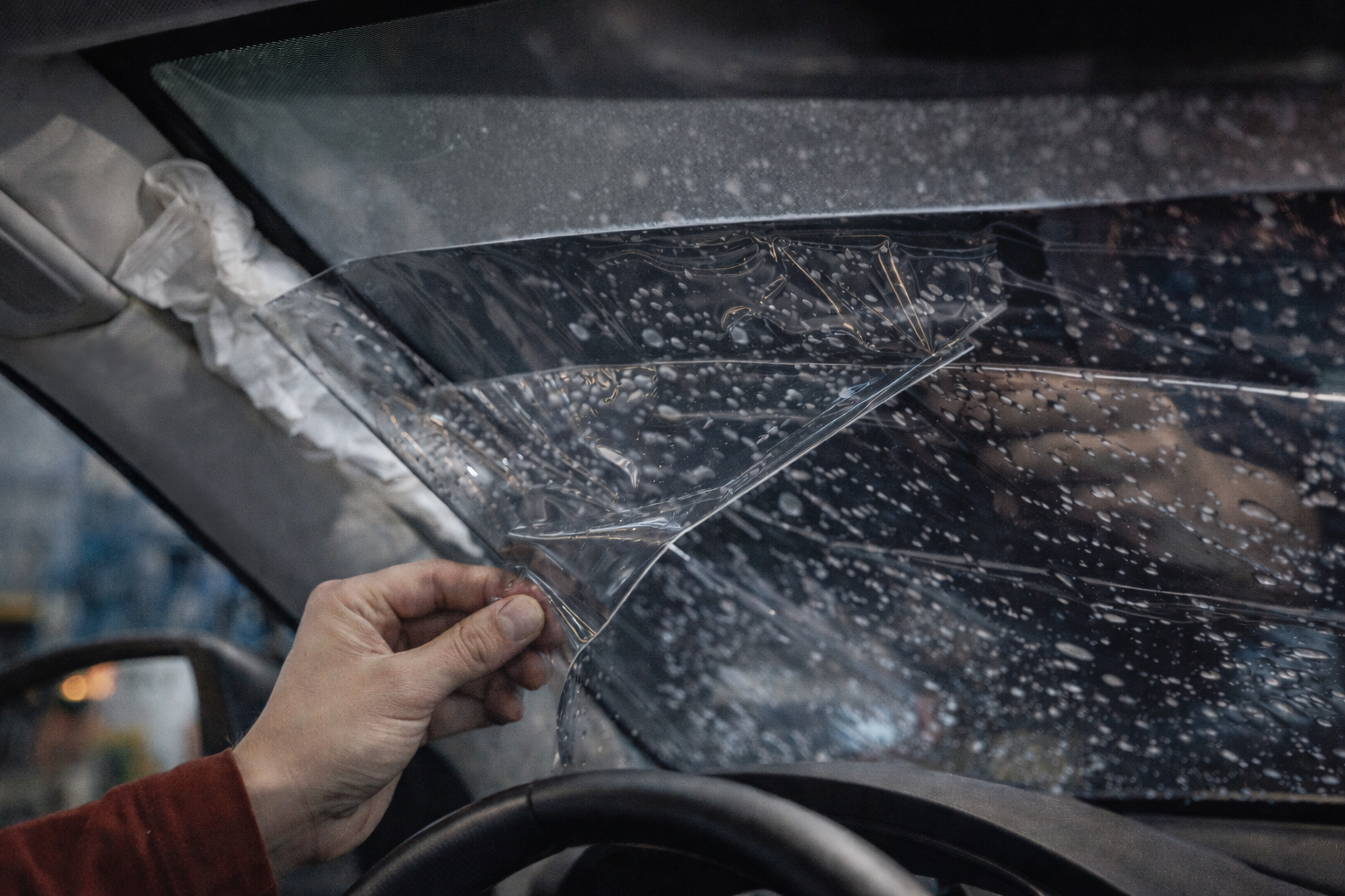 Dán 2 lớp phim cách nhiệt có giúp xe mát hơn không? dan 2 lop phim cach nhiet de bong troc hong phim