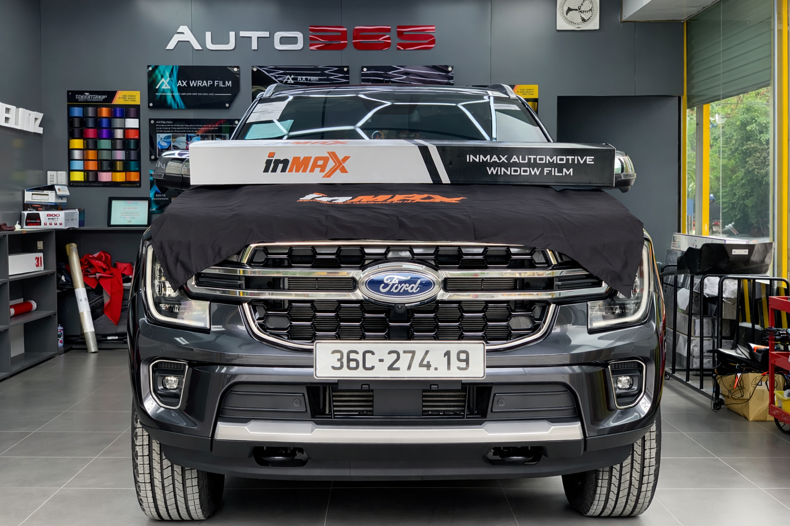 Dán phim cách nhiệt Inmax cho Ford Everest 2026