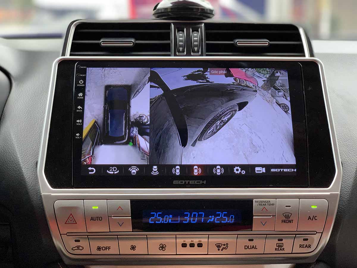 lap man hinh android gotech g360 cho toyota prado 11