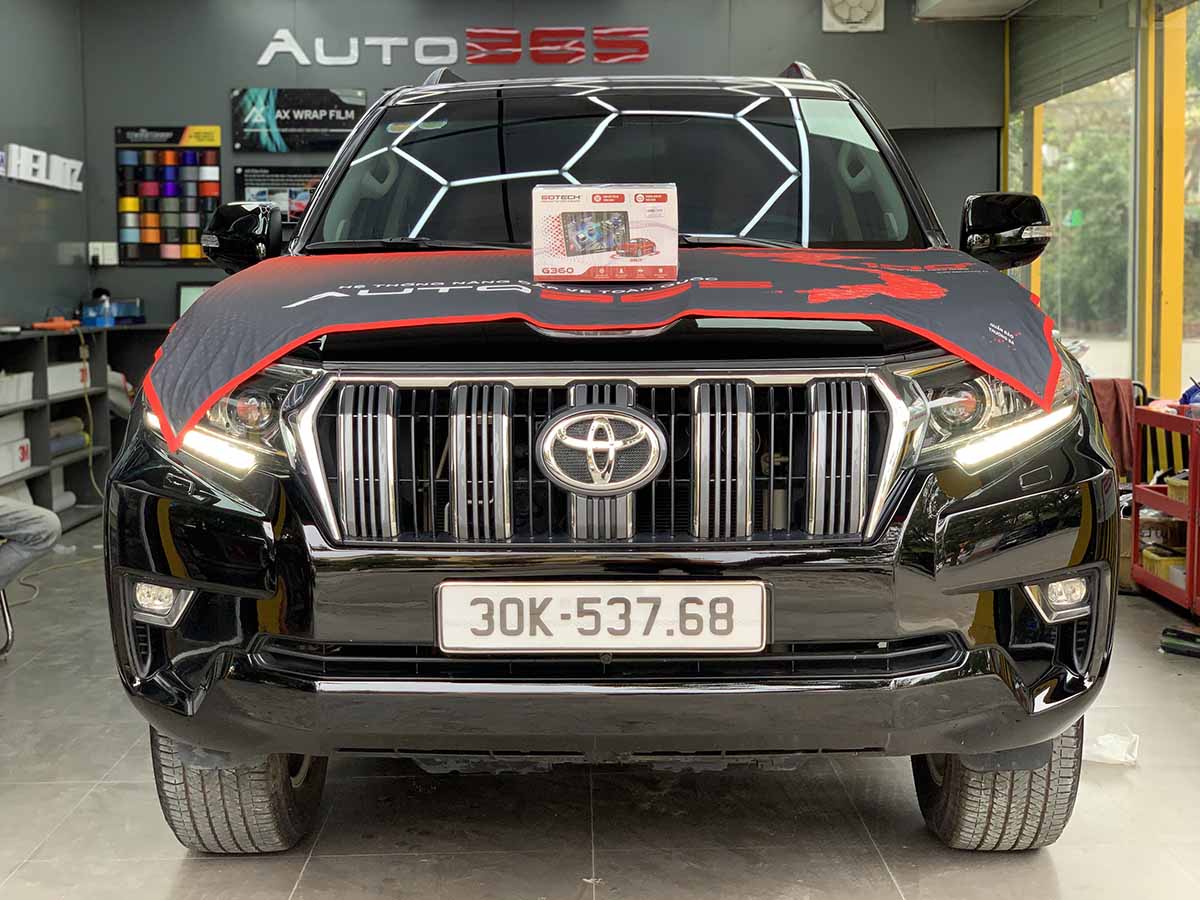 Lắp màn hình Android Gotech G360 cho Toyota Prado