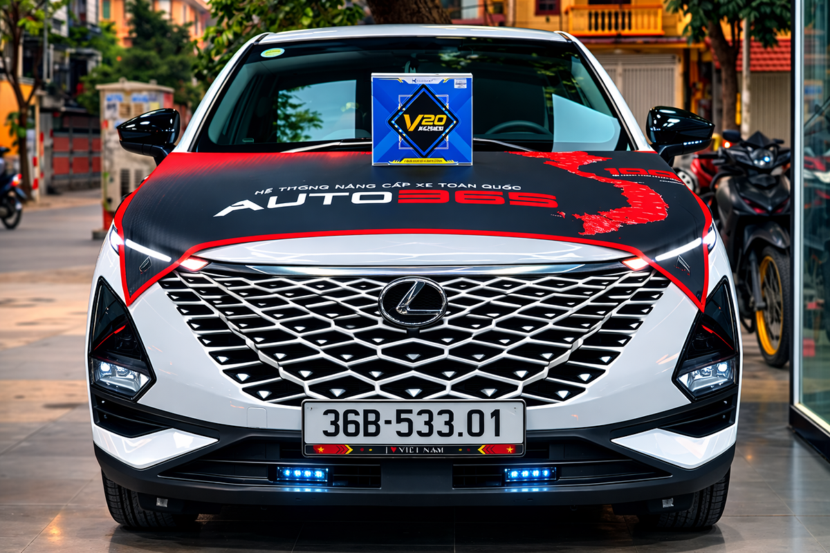 Nâng cấp ánh sáng cho Omoda C5 với Bi LED X-Light V20 Series