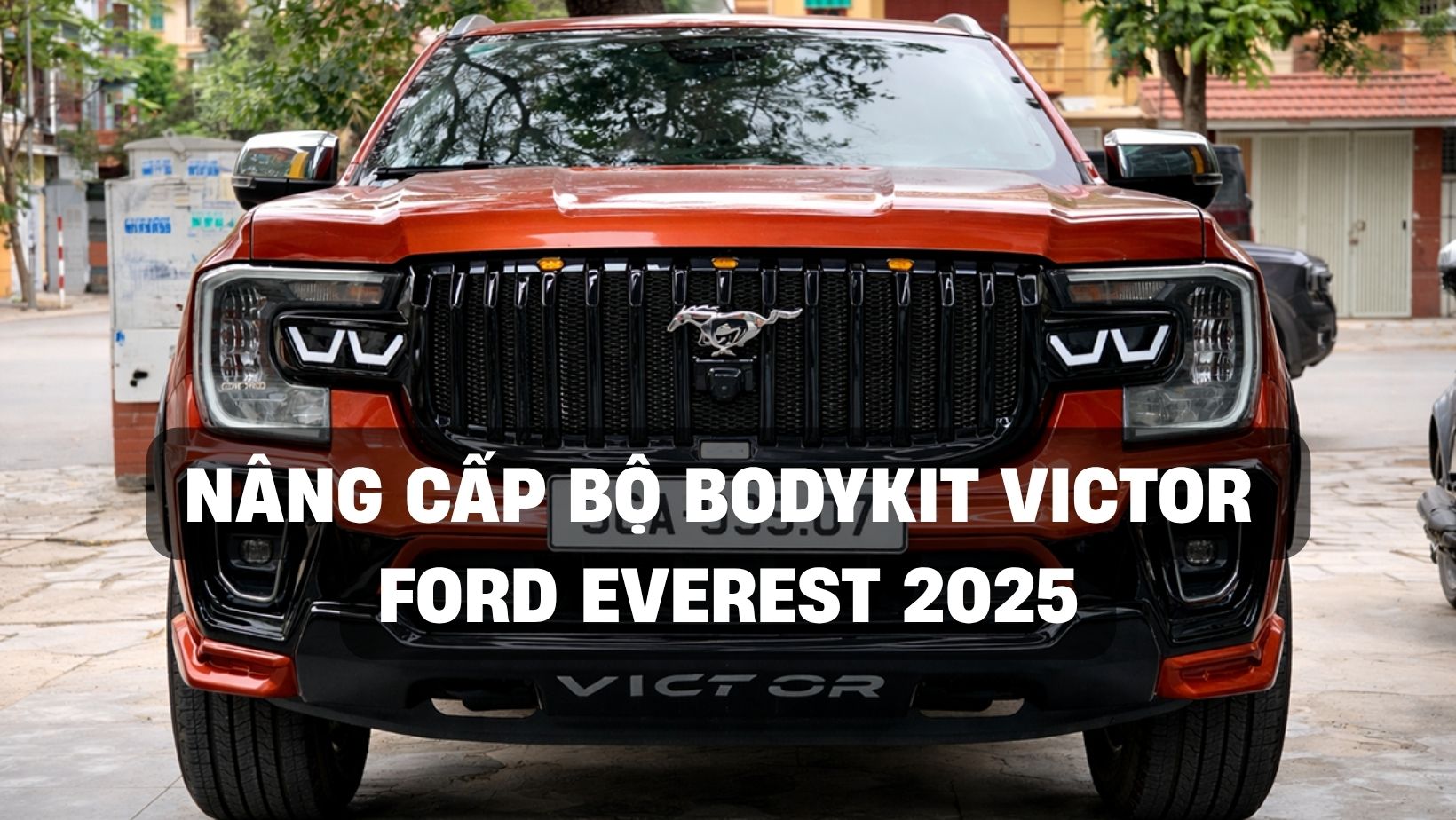 nang cap bo bodykit victor cho ford everest 2025