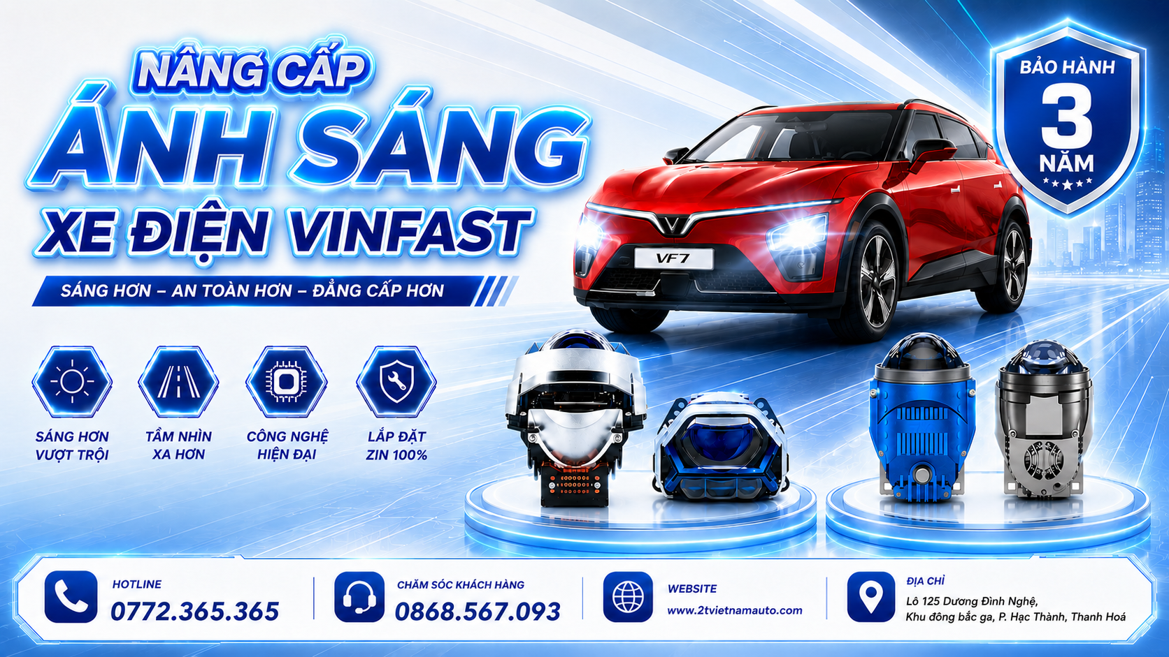 banner nang cap anh sang xe dien vinfast