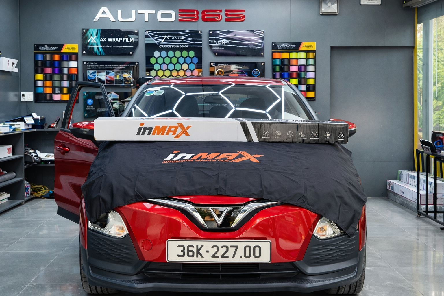Dán Phim Cách Nhiệt Inmax Cho VinFast VF5